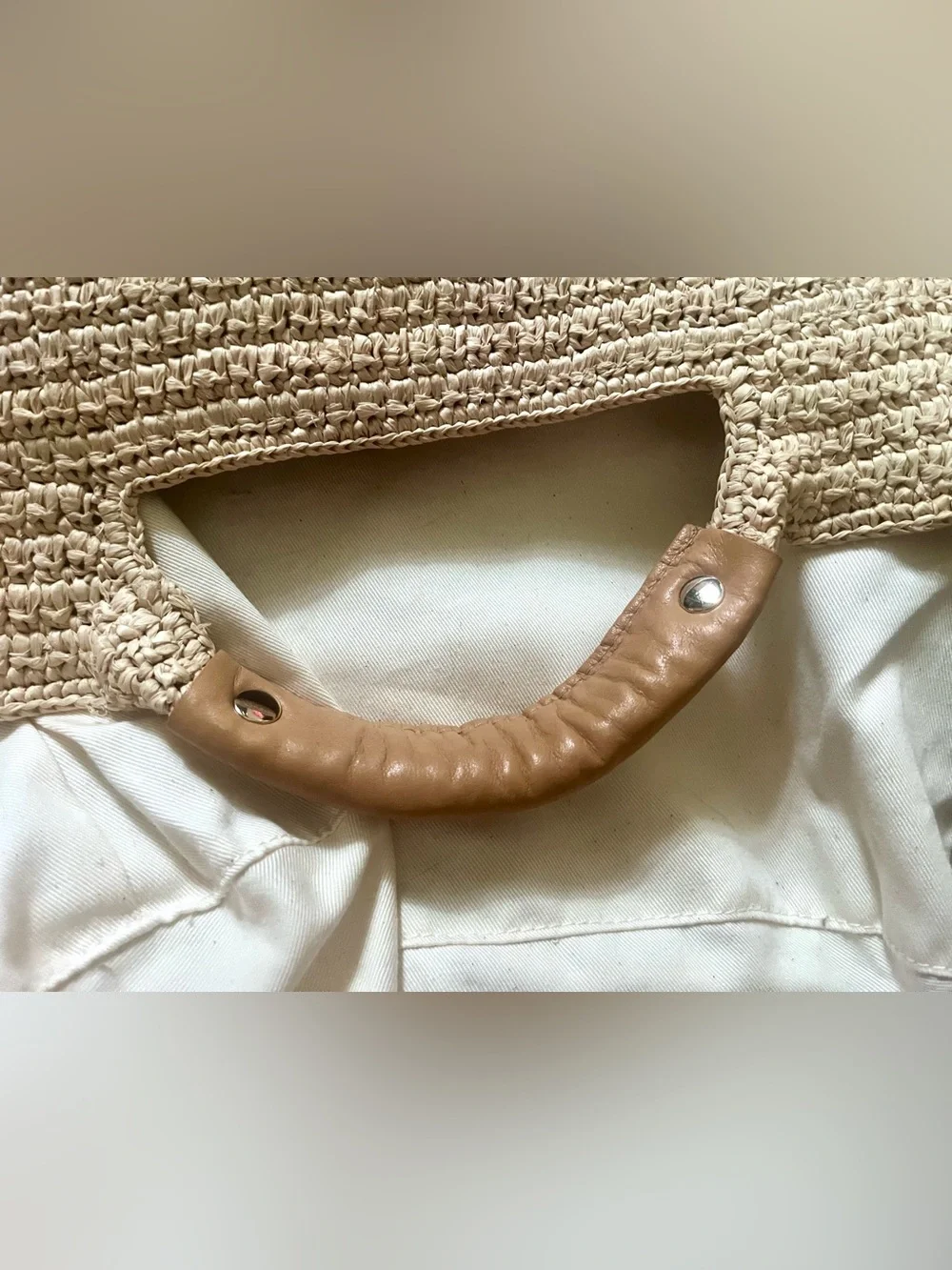 Helen Kaminski Raffia Woven tote